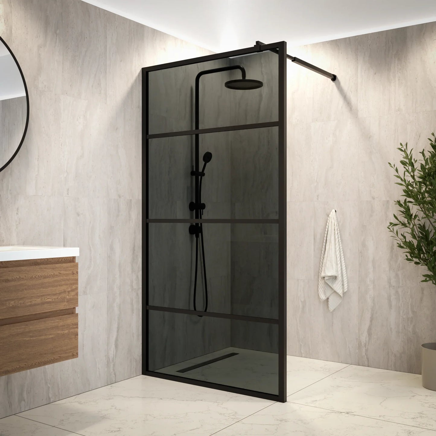 Douchewand Jula 100x200cm - WDtegels