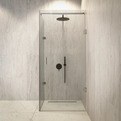 Mampara de ducha Mira - 90x200cm - Cromo