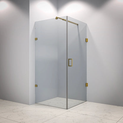 Douchecabine Mira - 90x200cm - Goud - WDtegels