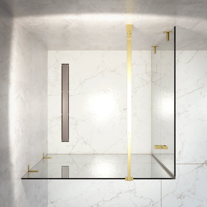 Douchecabine Mira - 90x200cm - Goud - WDtegels