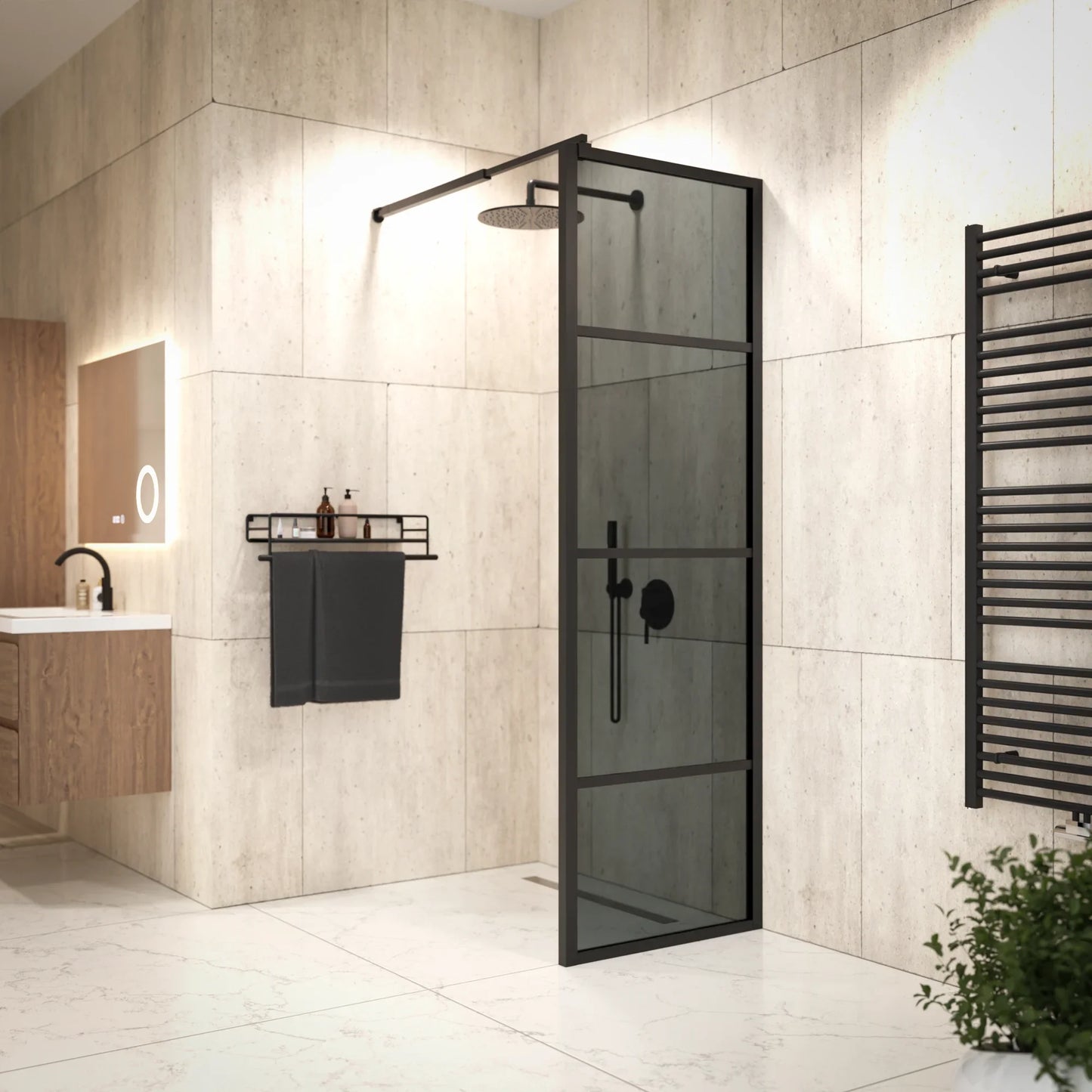 Douchewand Jula 60x200cm - WDtegels