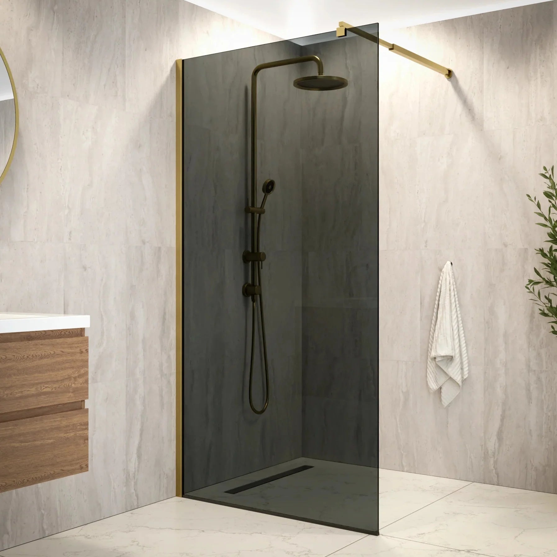 Douchewand Vero - 100x200cm - WDtegels