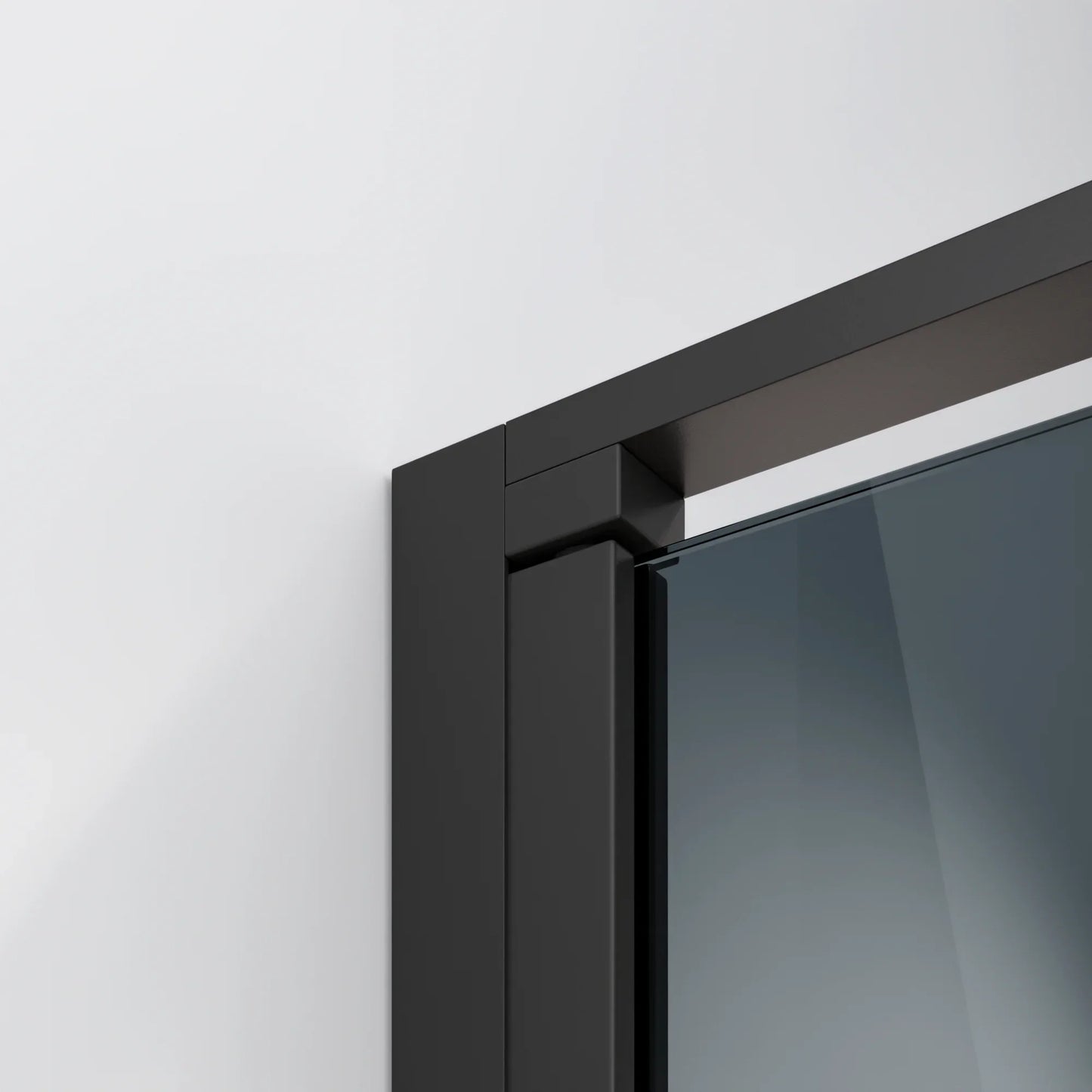 Douchecabine Vela - 90x200cm - Smoked Glass - Zwart - WDtegels
