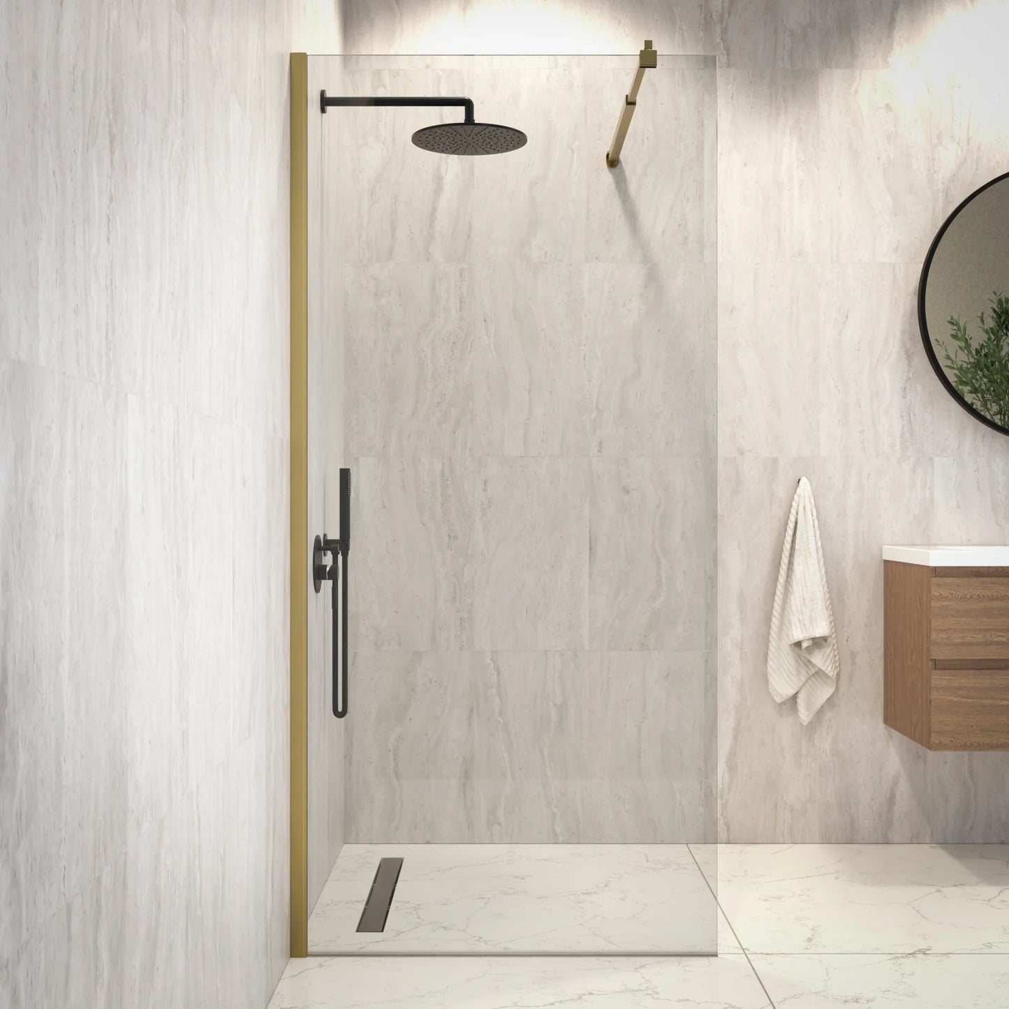 Douchewand Elva - 90x200cm - WDtegels