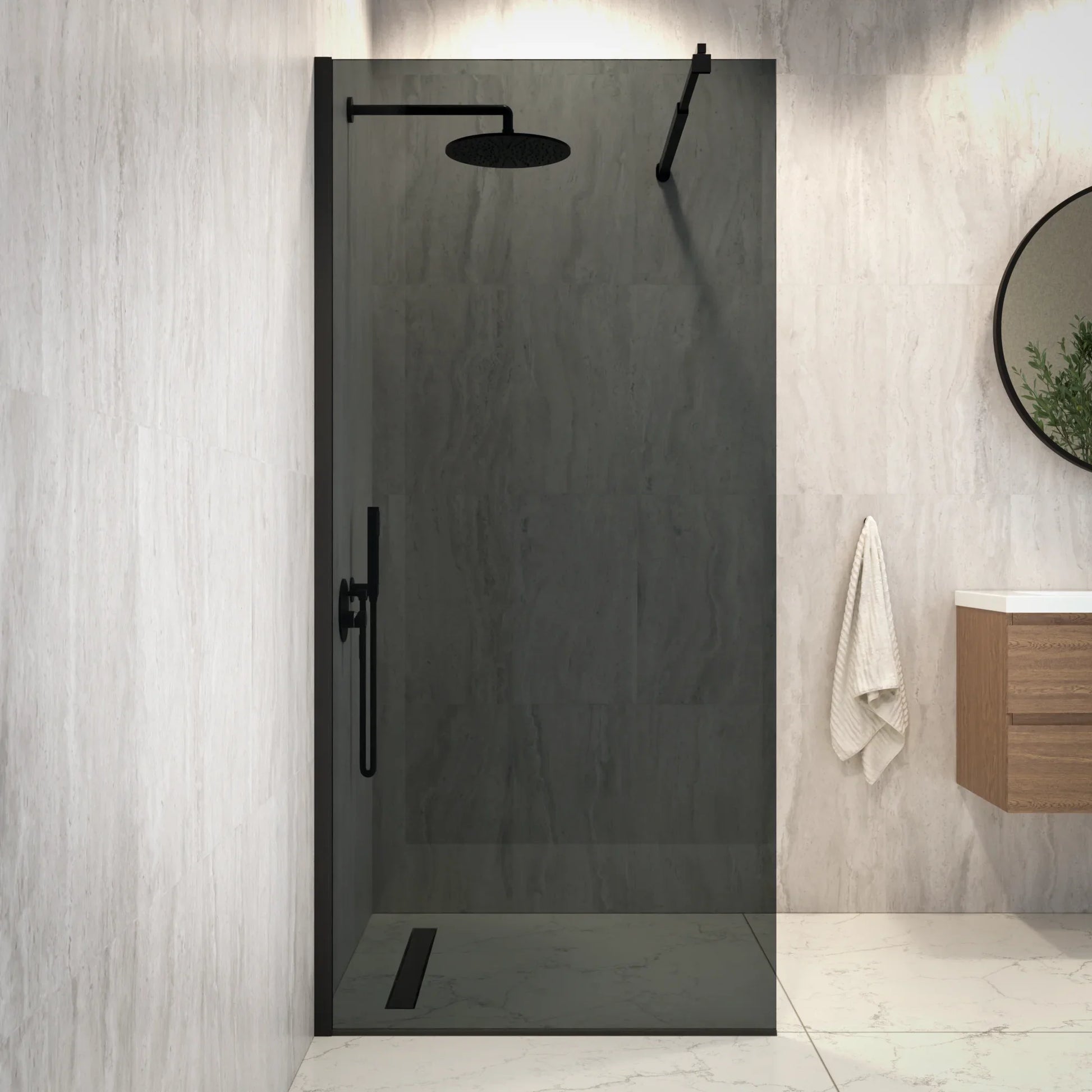 Douchewand Nova - 90x200cm - WDtegels