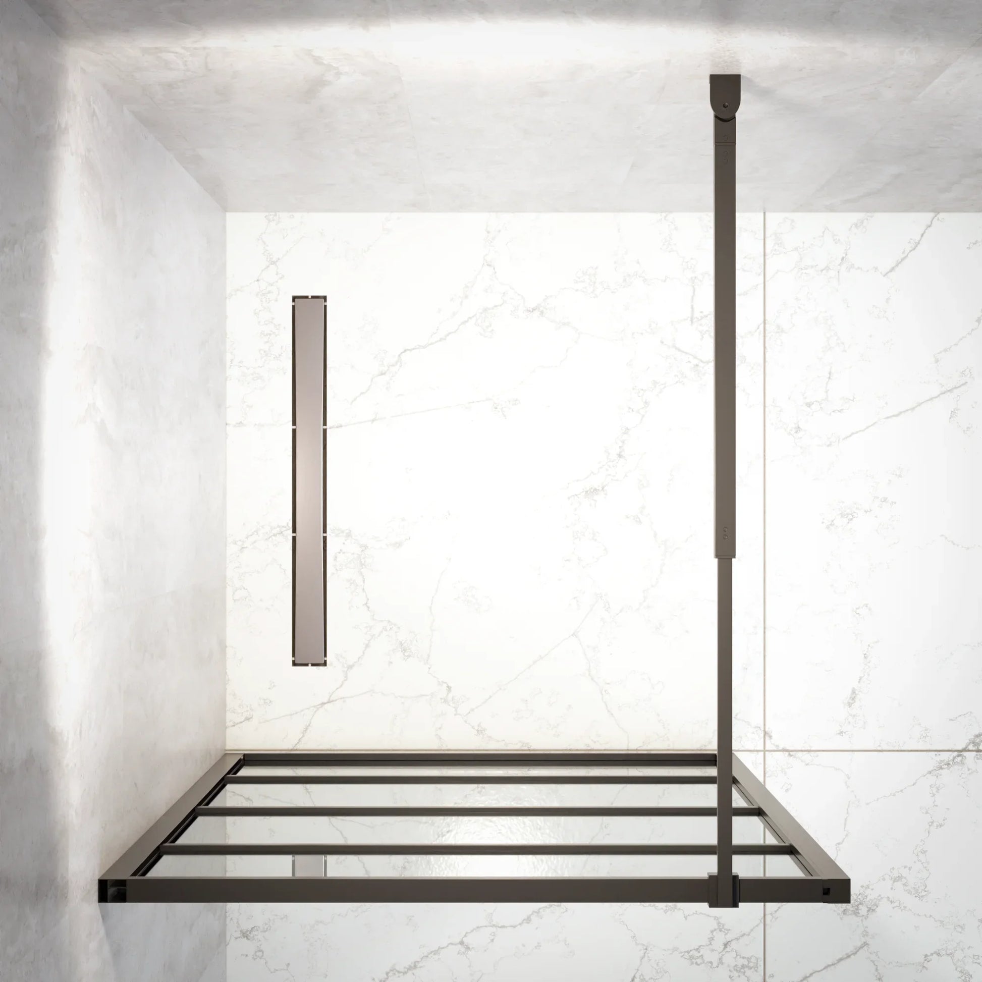 Douchewand Luna - 90x200cm - WDtegels