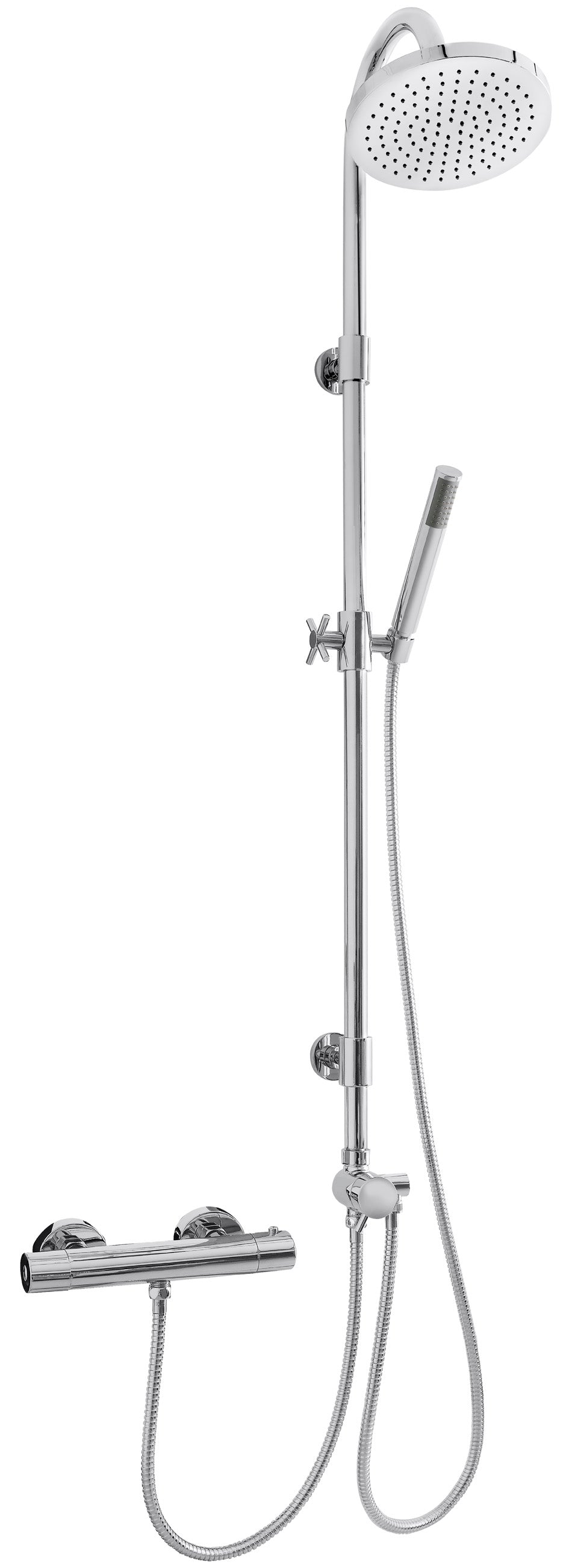 Wiesbaden Altara+Rio douchecomb.+therm. kraan 15cm+20cm douchekop - WDtegels