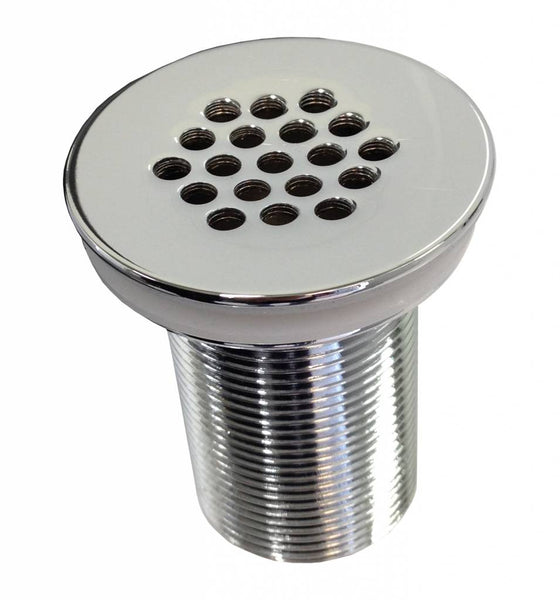 Rejilla de drenaje cromada