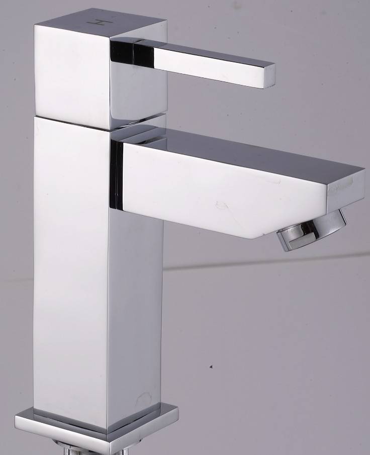 Fonteinkraan Vierkant chroom