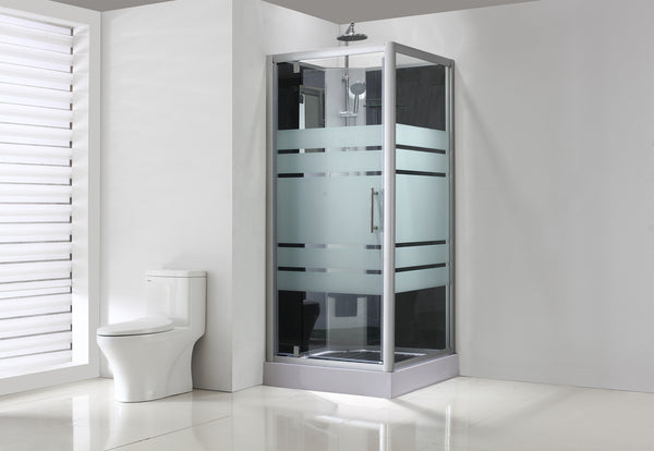Thermo complete douchecabine | 80x80x218cm | 5mm glas