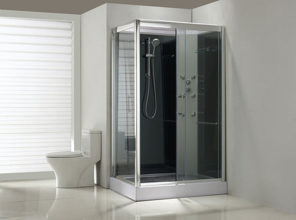 Mampara de ducha completa Sunshine derecha | 120x90x218cm | Cristal de 5mm