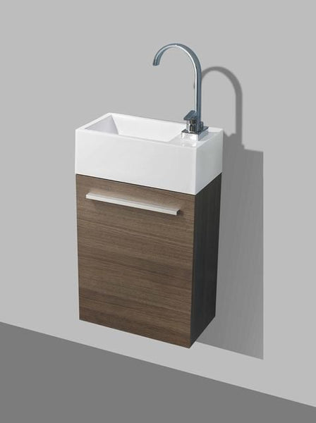 Mueble de fuente I/D Roble Gris
