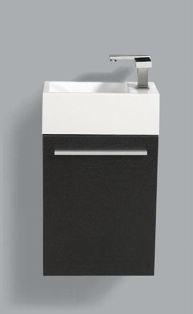Fonteinkast L/R Zwart Wenge - WDtegels