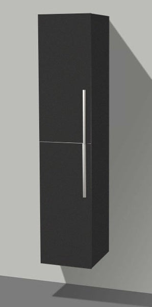 Hoge kast 160 Zwart Wenge