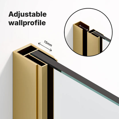 Douchewand Elva - 100x200cm - WDtegels