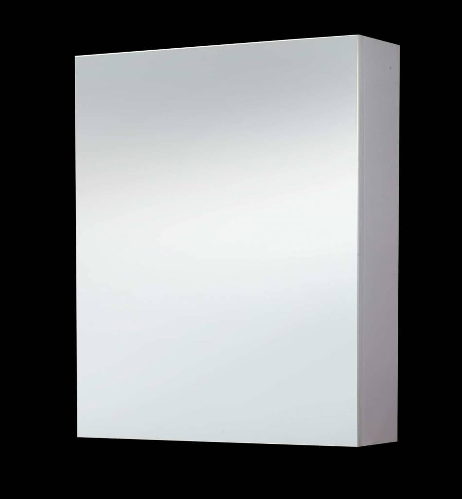 Spiegelkast zonder verlichting 58 wit