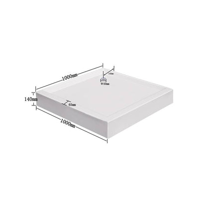 Douchebak Vierkant 100x100 - WDtegels