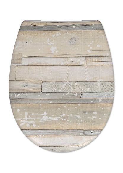 Cedo Pastel wood Toiletzitting/siège wc Multi - WDtegels