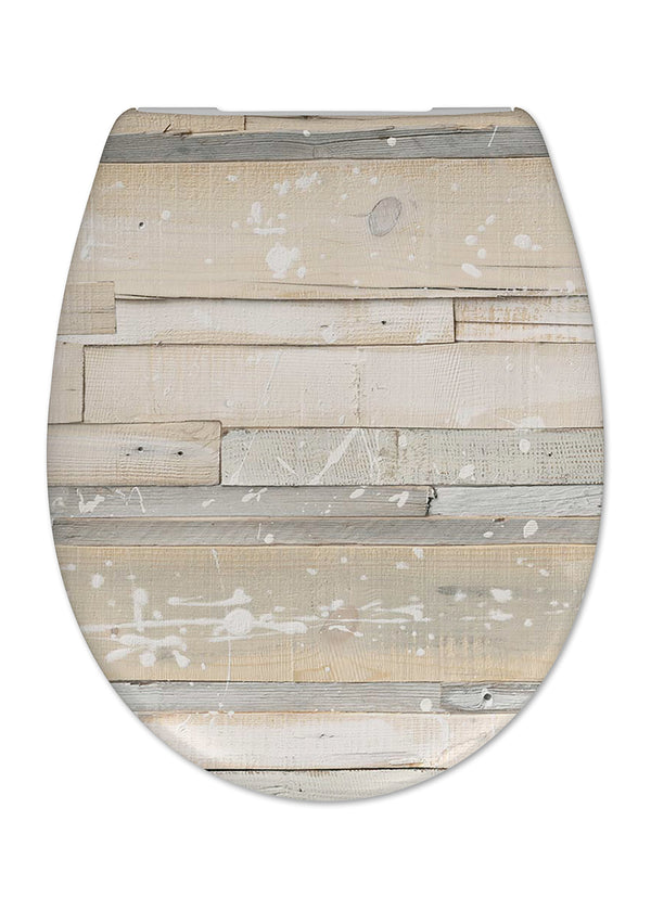 Asiento de inodoro de madera pastel Cedo/asiento de inodoro Multi
