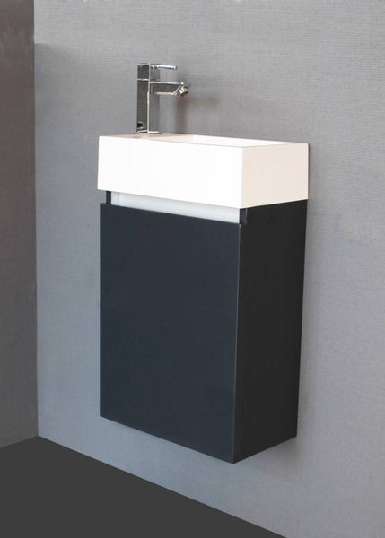 Mueble para fuente Trendline L/R Antracita Alto Brillo