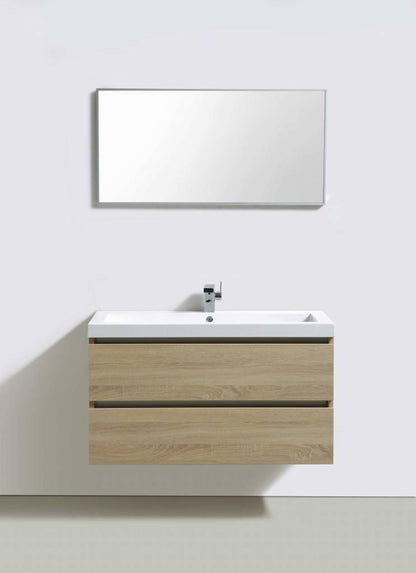 Badmeubelset Trendline 100 Light Wood - WDtegels