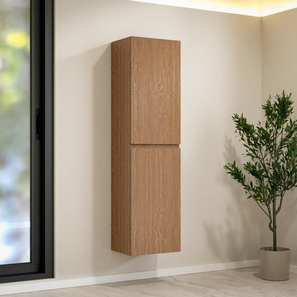Badkamer Kolomkast Ruvo - 150cm - Warm Eiken - PRE-ORDER