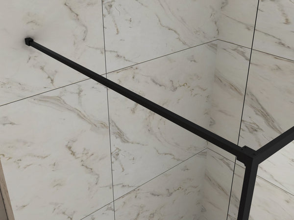 Stabilisatiestang 120cm voor Square inloopdouche mat zwart