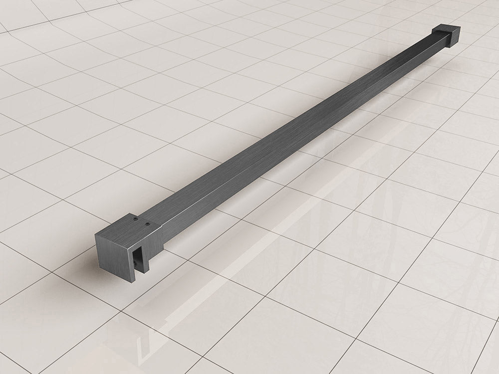 Slim stabilisatiestang 120 cm gunmetal - WDtegels