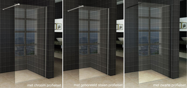 Wiesbaden Slim glasplaat helder 120x200 cm - 8mm NANO glas