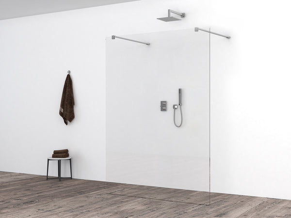 Slim glasplaat 1400 x 2000 x 8 mm nano helder glas