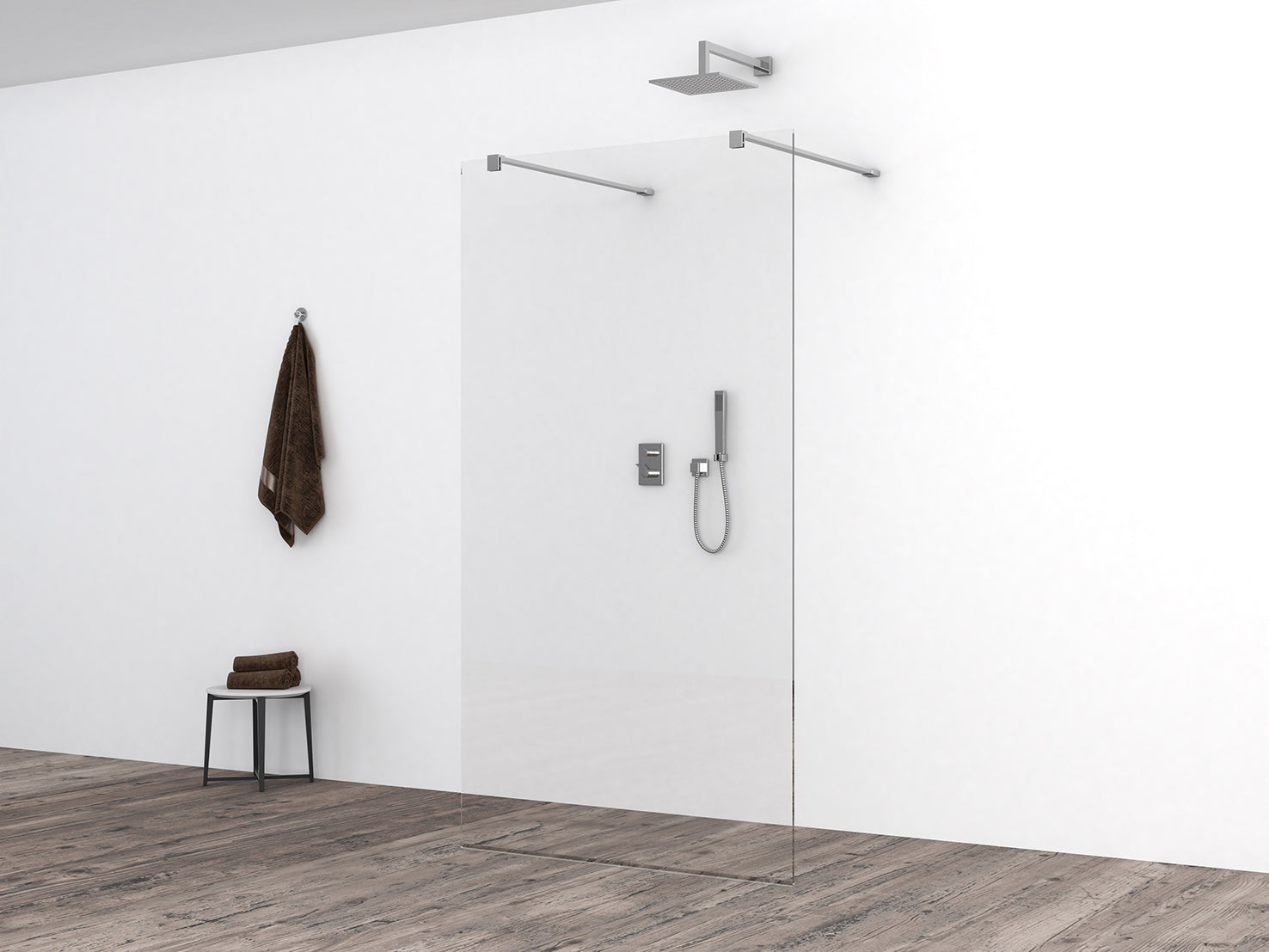 Slim glasplaat 950 x 2000 x 8 mm nano helder glas - WDtegels