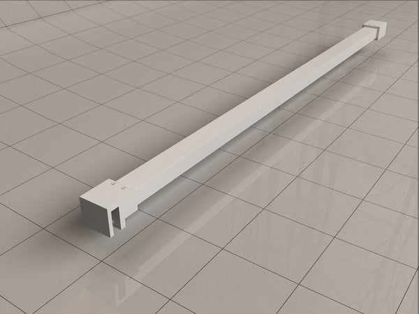 Barra estabilizadora delgada 120 cm blanco mate
