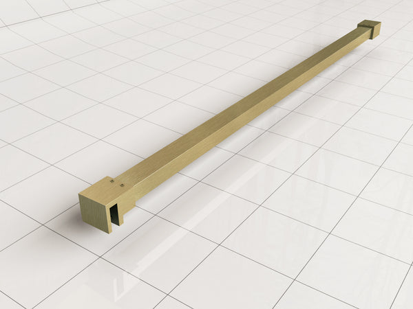 Barra estabilizadora delgada de 120 cm en latón cepillado