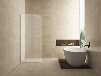 Curvea inloopdouche 80x200cm 8mm Nano helder glas