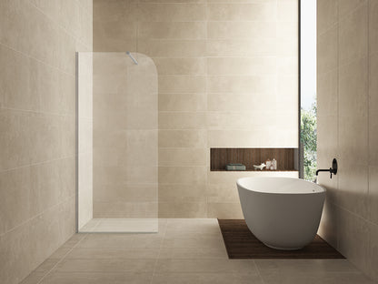 Curvea inloopdouche 90x200cm 8mm Nano helder glas