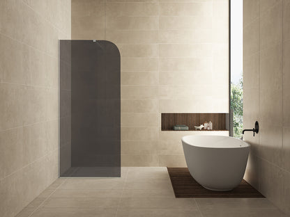 Curvea inloopdouche 80x200cm 8mm Nano rookglas