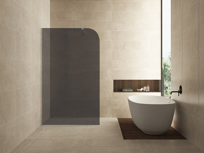Curvea inloopdouche 120x200cm 8mm Nano rookglas