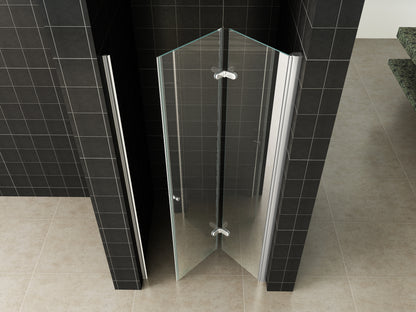 Wiesbaden vouwbare nisdeur 90x202 cm - WDtegels