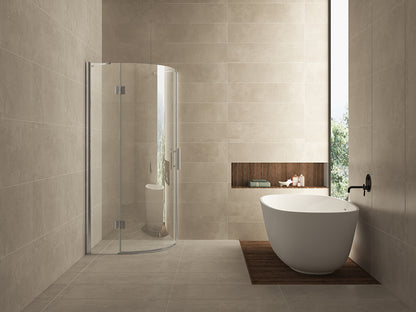 Curf douchecabine kwartrond met 1 draaideur links 90x90x200cm 8mm helder glas Chroom