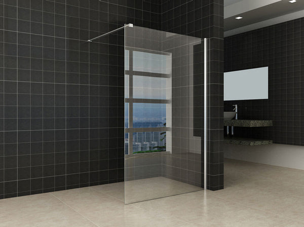 Wiesbaden Comfort walk-in shower 120x200 cm - 10mm NANO glass