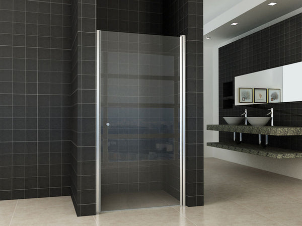 Wiesbaden nisdeur met profiel | 100x202cm | 8mm NANO glas