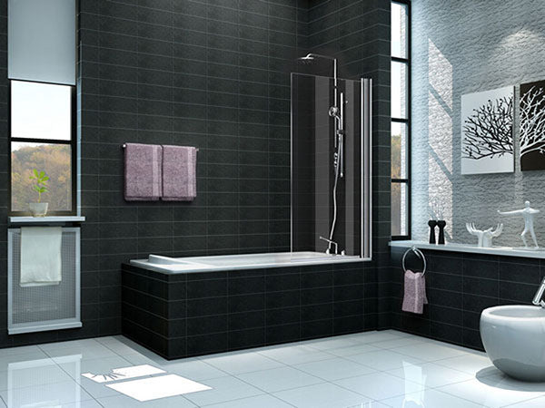 Wiesbaden Swivel Shower Screen | 80x150cm