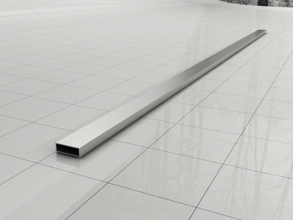 losse stabilisatiestang 120cm chroom - WDtegels