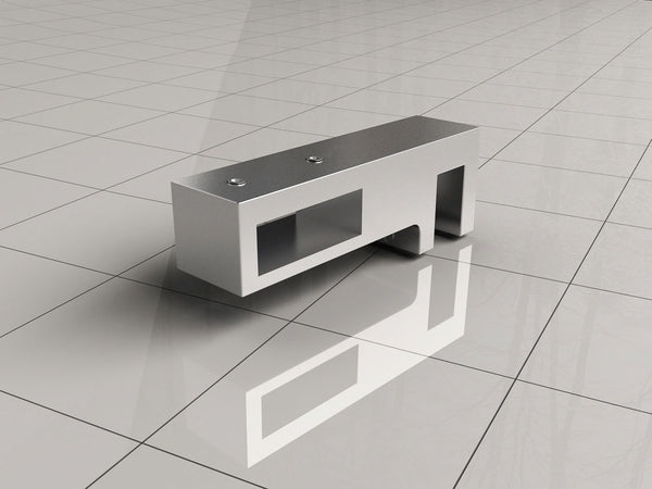 Comfort through-hole glass coupling