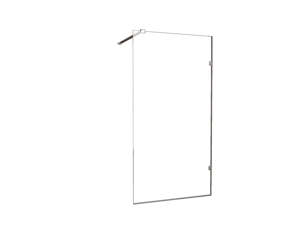Wiesbaden profielloze inloopdouche 120x200 cm - 8mm NANO glas - WDtegels