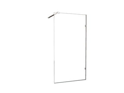 Wiesbaden profielloze inloopdouche 120x200 cm - 8mm NANO glas - WDtegels