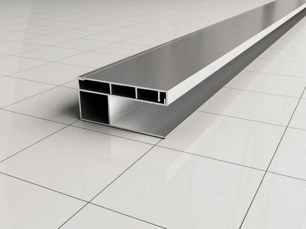 Verbredingsprofiel 30 x 2020 mm chroom