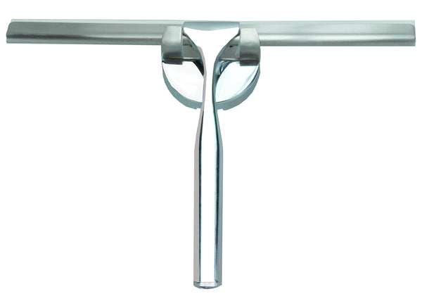 Wiesbaden luxe chroom badkamer-wisser 25cm +ophanging