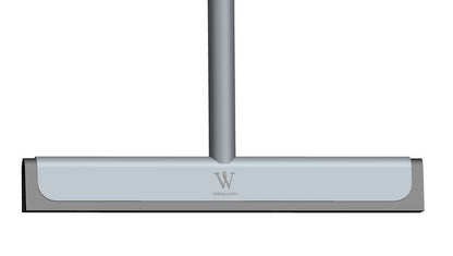 Wiesbaden luxe chroom badkamer-vloerwisser+ophanging - WDtegels