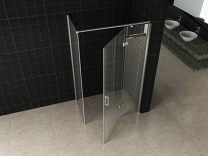 Wiesbaden nis swingdeur + vast paneel 90 (60-30) x 200 cm NANO - WDtegels